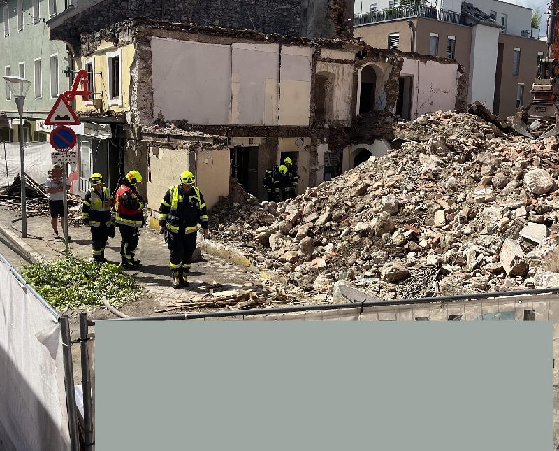 Gasaustritt in Villacher Innenstadt (Bild 2)